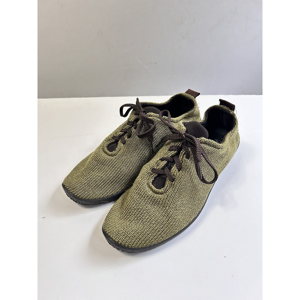 Arcopedico LS Men Olive Green Knit Walking Sneakers Comfort Shoes EU 42 Portugal